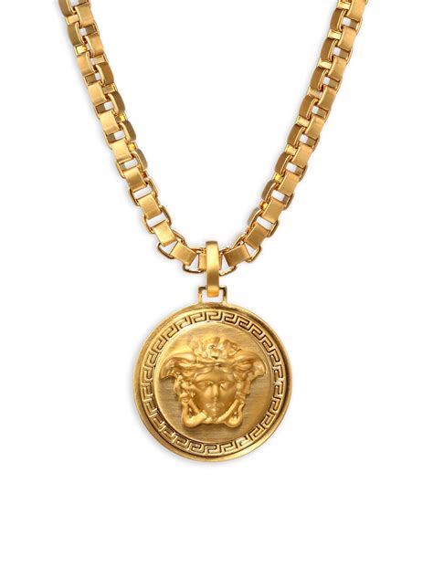 chain print versace|Versace gold chains for men.